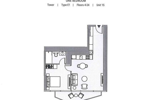 Apartment de 1 dormitorio en Business Bay, UAE No. 36071 21