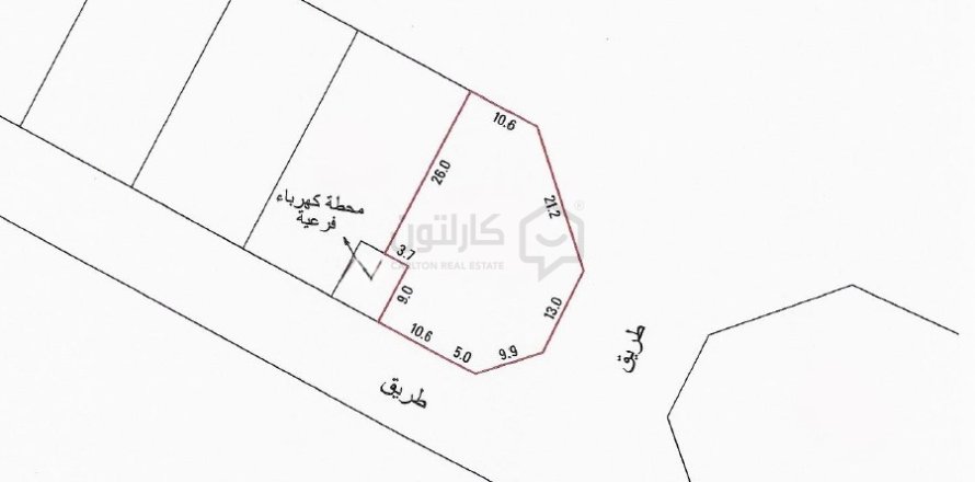 Земельный участок 739.1м² в Al Dair, Бахрейн №61441