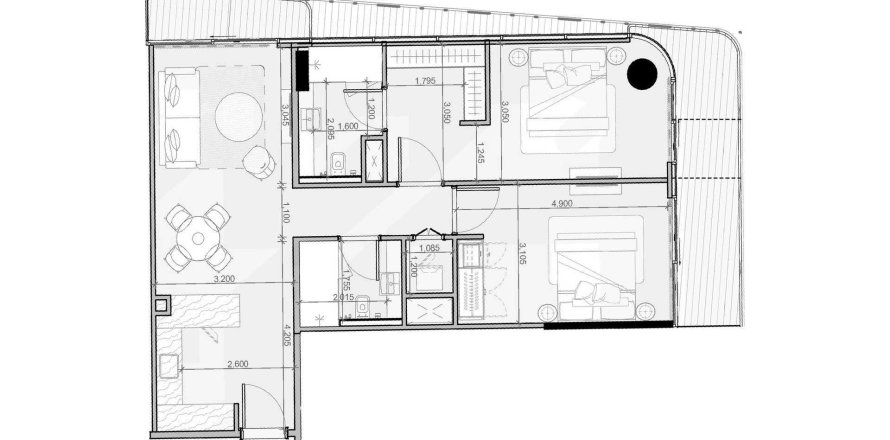 2 bedrooms Apartment in Azizi Ruby Jumeirah Village Circle, UAE No. 98037