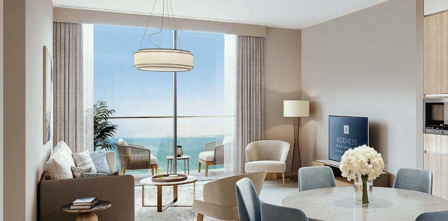 Квартира с 2 спальнями в Address Residences Marassi Vista, Манама, Бахрейн №61095