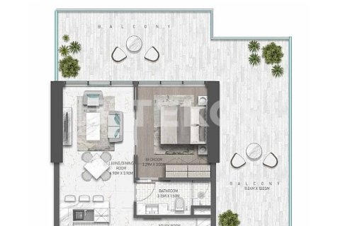 Apartment de 2 dormitorios en DAMAC Hills (Akoya by DAMAC), UAE No. 37870 7