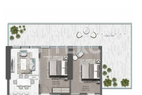 Apartment de 2 dormitorios en DAMAC Hills (Akoya by DAMAC), UAE No. 37870 4