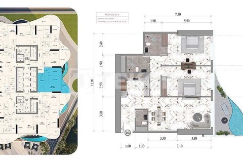 Apartment de 3 dormitorios en Jumeirah Village Triangle, UAE No. 10422 27