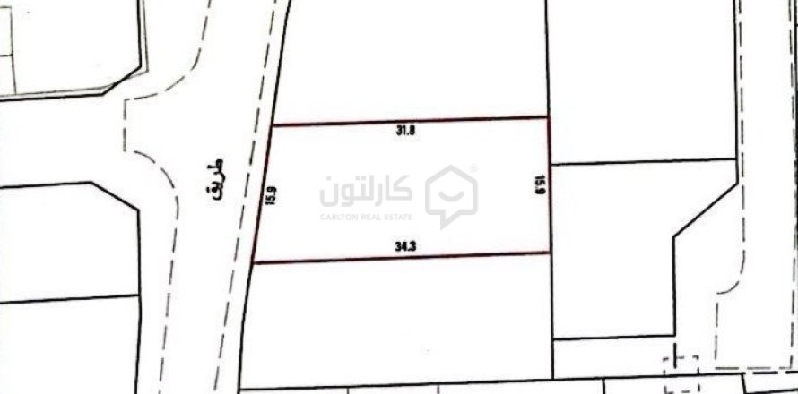 Land de 517.3m² en Mahazza, Bahrain No. 59004