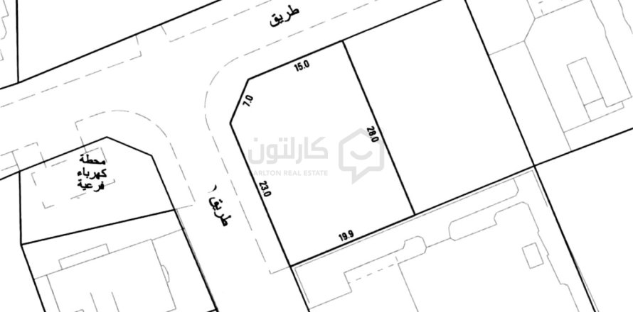 546.8m² Land in Sanad, Bahrain No. 58842