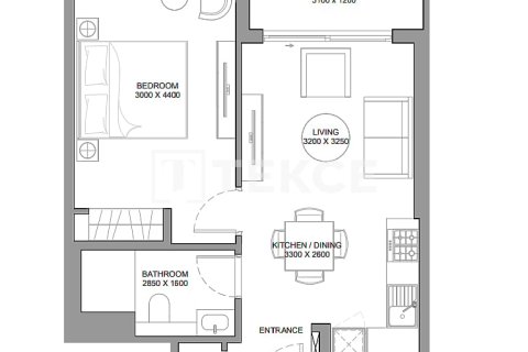 Apartment de 3 dormitorios en Dubai, UAE No. 45546 12