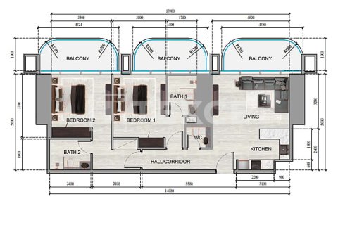 1 bedroom Apartment in Dubai, UAE No. 98958 13