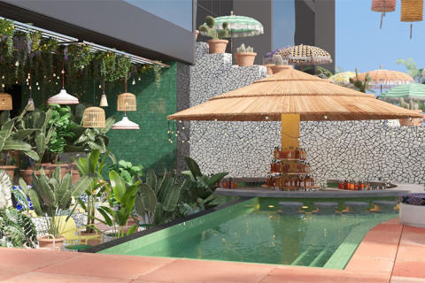 Apartment de 2 dormitorios en Business Bay, UAE No. 3964