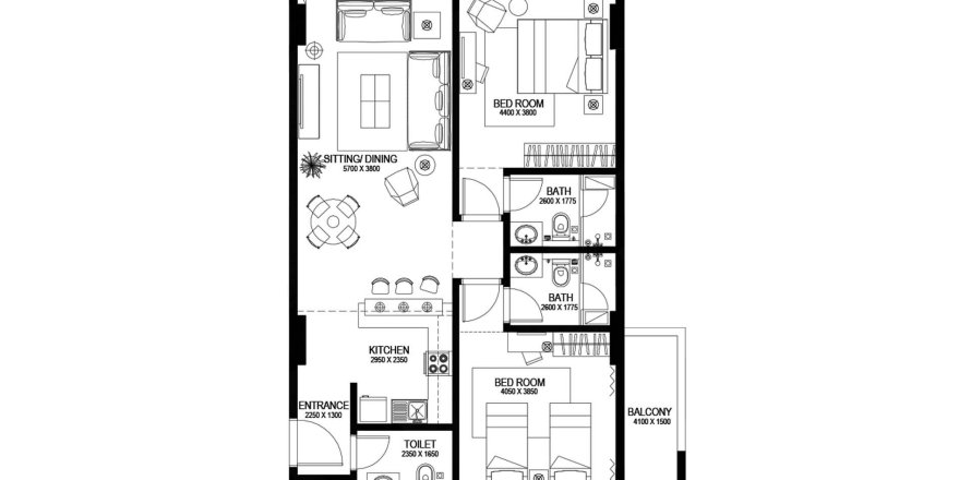 3 bedrooms Apartment in Hidd Heights Manama, Bahrain No. 61420