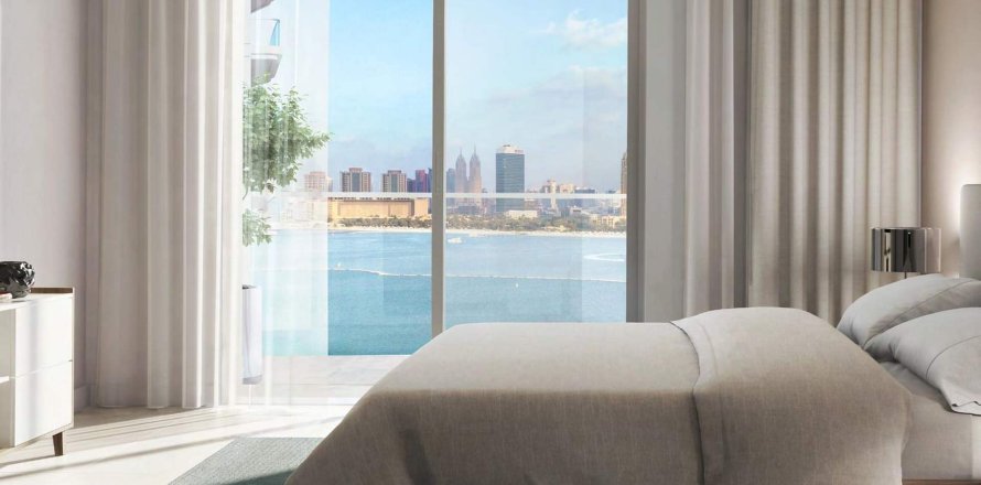 Квартира с 1 спальней в BEACH ISLE, EMAAR Beachfront, ОАЭ №95263