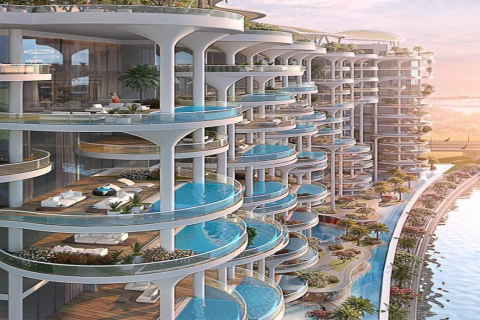 Apartment de 4 dormitorios en Dubai, UAE No. 4531