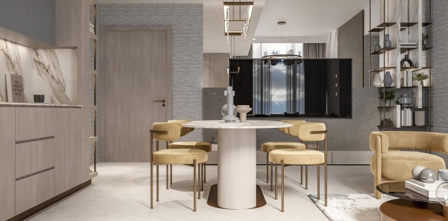 Квартира с 3 спальнями в SQUAREX RESIDENCE, Джумейра Вилладж Серкл, ОАЭ №61840