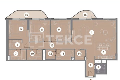 3 bedrooms Apartment in Dubai, UAE No. 64607 31