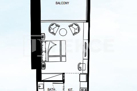 Apartment de 1 dormitorio en Business Bay, UAE No. 41324 5
