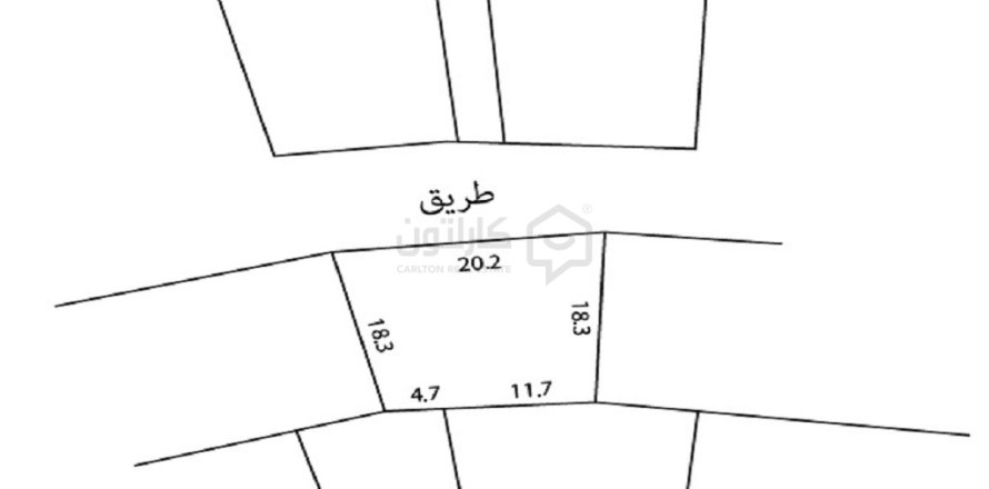 333مربع، قطعة أرض في قلالي, Bahrain رقم 61447