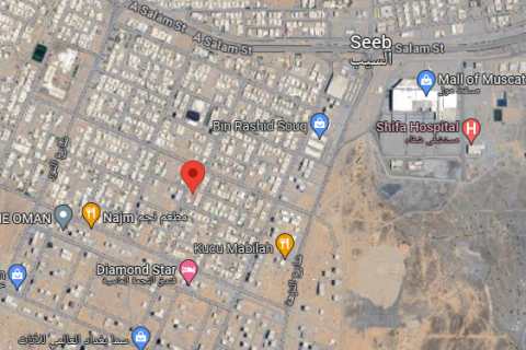 قطعة أرض في مسقط , عُمان رقم 54659