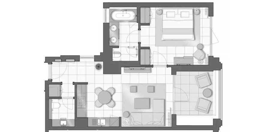1 bedroom Apartment in Mandarin Oriental Oman No. 59827