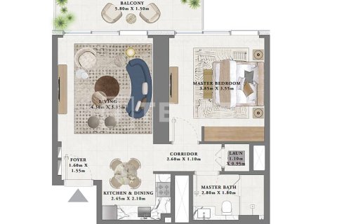 Apartment de 3 dormitorios en Dubai, UAE No. 64794 10