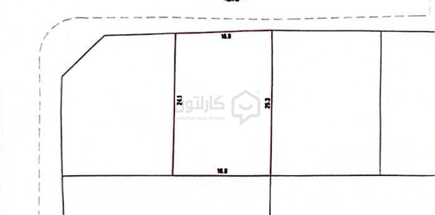 418.5m² Land in Al Musalla, Bahrain No. 58868