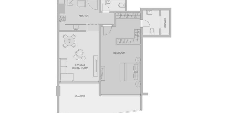 1 bedroom Apartment in Breeze of Dilmunia Manama, Bahrain No. 61266