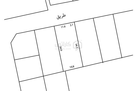 510.5مربع، قطعة أرض في المهزة, Bahrain رقم 59204