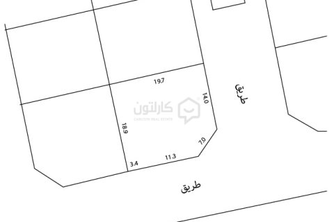Land de 361.6m² en Mahazza, Bahrain No. 59166