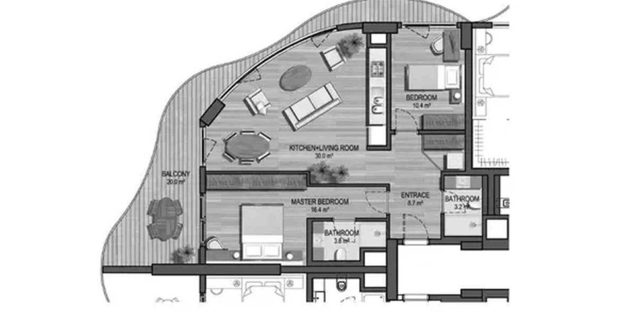 2 bedrooms Apartment in Joseph - Taqah Long Beach Oman No. 59845