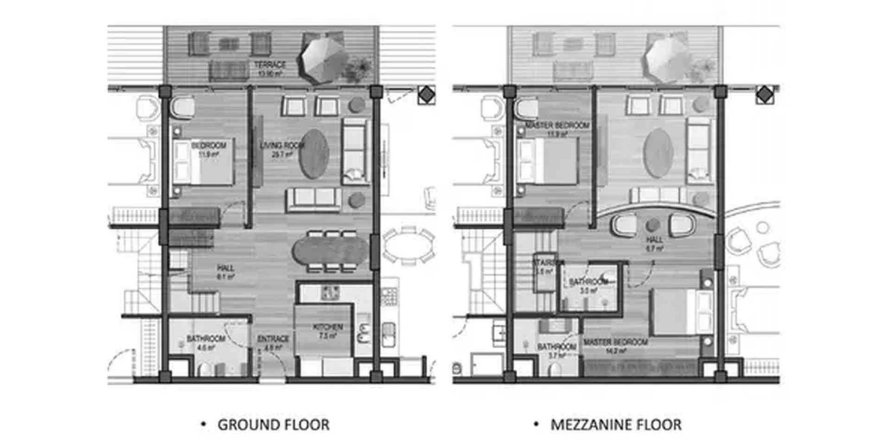 Apartment de 3 dormitorios en Joseph - Taqah Long Beach Oman No. 59847