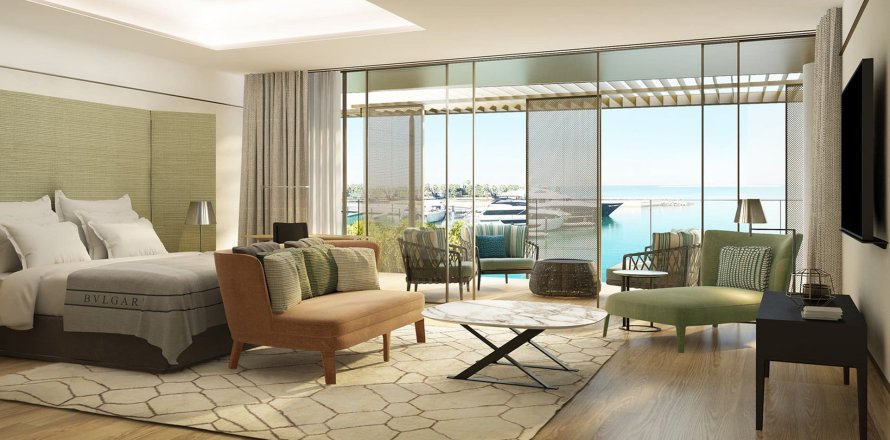 1 غرف نوم شقة في BULGARI MARINA LOFTS Jumeirah Bay Island, الإمارات العربية المتحدة رقم 95482