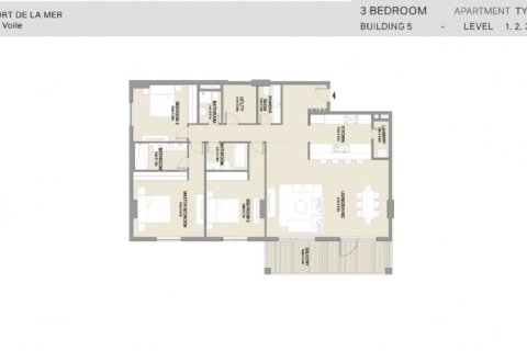 Apartment de 3 dormitorios en Jumeirah, UAE No. 136 13