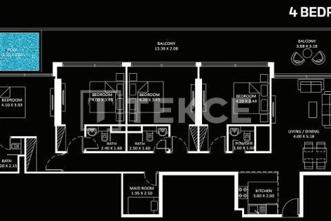 4 bedrooms Apartment in Jumeirah Lake Towers, UAE No. 45233 21