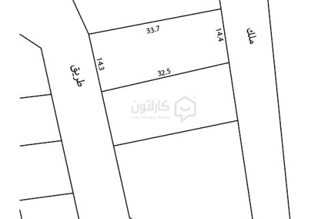 Land de 476.3m² en Hamad Town, Bahrain No. 59329