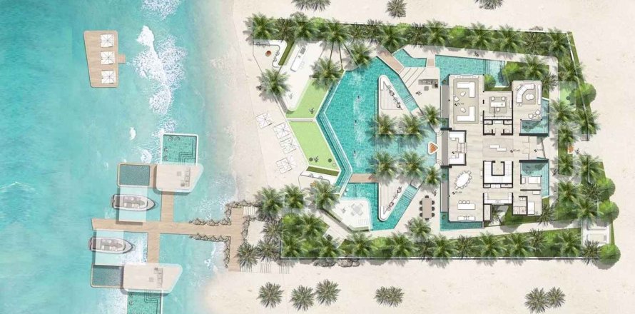 7 bedrooms Villa in AMALI ISLAND The World Islands, UAE No. 97597